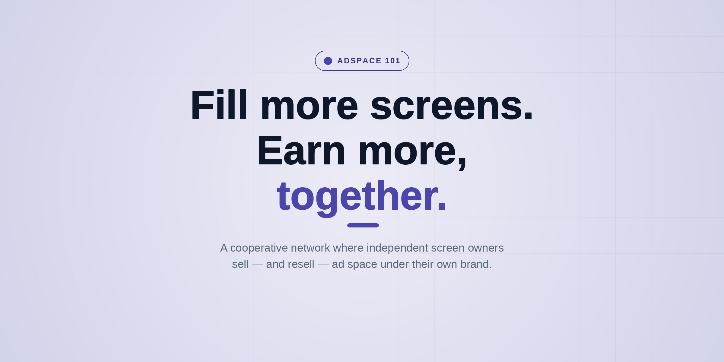 What AdSpace Is — and Why It Changes the Math for Screen Owners